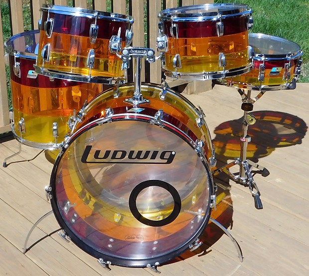 Ludwig vistalite tequila on sale sunrise