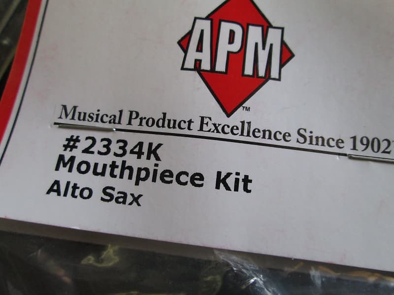 American Plating 2334K Alto Sax Mouthpiece Kit 2010s Standard Reverb