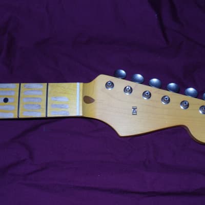 Musikraft Stratocaster Neck with 4A Grade Flame Maple! MJT Relic fully  loaded- BRAND NEW! | Reverb