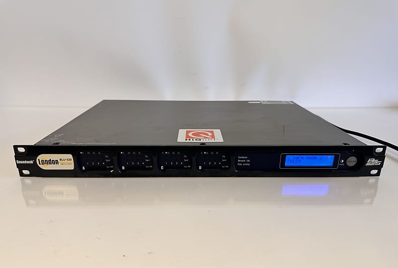 BSS Soundweb London Blu-320 Signal Processor | Reverb