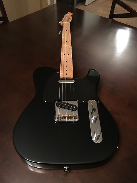 Fender baja sale telecaster black