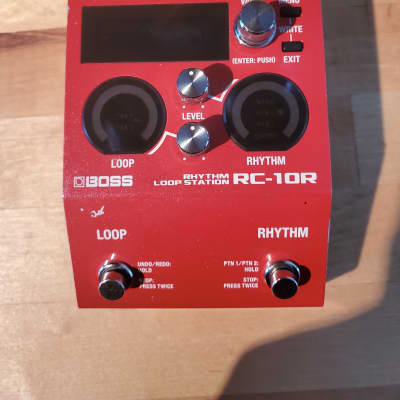 Boss RC-10R Rhythm Loop Station 2019 - Present - Red for sale