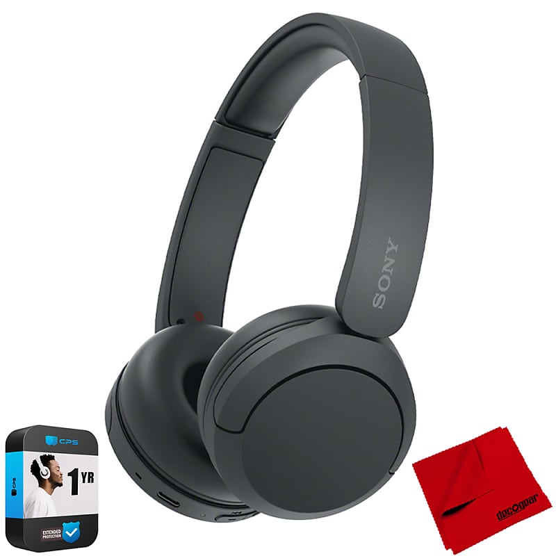 Sony WH-CH520 Best Wireless Bluetooth On-Ear Headphones with Microphone for  Calls and Voice Control, Up to 50 Hours Battery Life with Quick Charge