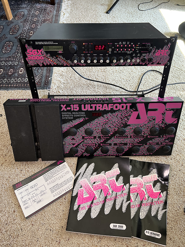 ART SGX 2000 w ART X15 ULTRAFOOT Reverb