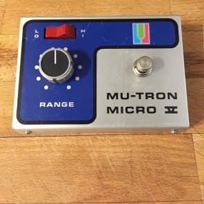 ギター MU-TRON MICRO V envelope filter Mu-Tron Micro-Tron IV Silver – Motor City Guitar
