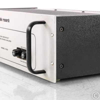 Audio Research D-120 Vintage Stereo Power Amplifier; D120; Silver; 19" Faceplate image 3