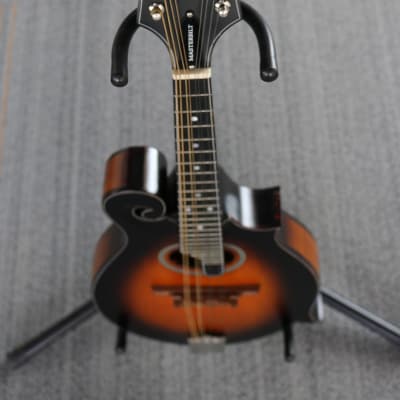 Epiphone MM-40L Masterbuilt F-Style Vintage Burst Mandolin - HSC image 5