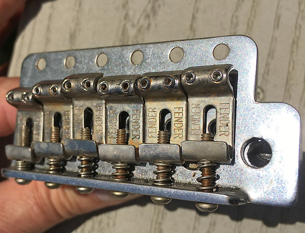 Fender Road Worn Stratocaster Vintage Guitar Bridge, also