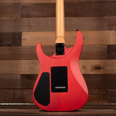Jackson JS Series Dinky™ Arch Top JS24 DKAM, Caramelized Maple Fingerboard, Red Stain image 4