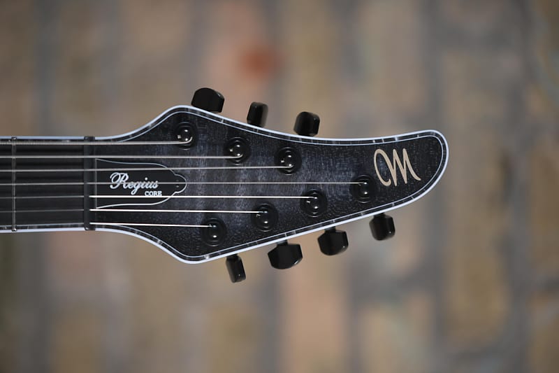 Mayones Regius Pro 7 String Trans Black (2017) - Guitar Compare