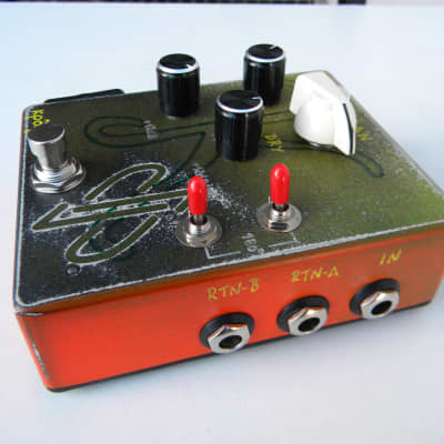 Immagine dpFX Pedals - KRAMA Parallel Blender with Pan, Boost, XLR out (can handle line level signals) - 6