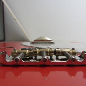 Gotoh Bridge for Bigsby B5 Telecaster Tele No Lip Gotoh InTune Compensated Saddles  Nickel plated image 6