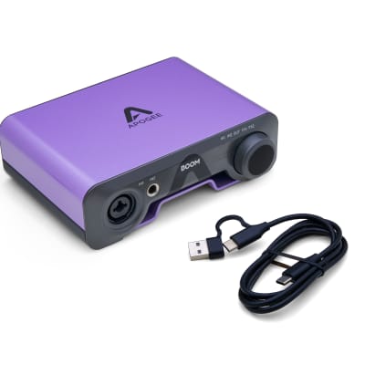 Apogee Boom 2x2 USB Type-C Audio interface with Built in Hardware DSP FX image 5