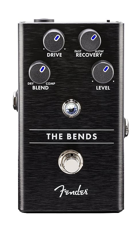 Genuine Fender The Bends Compressor Electric Guitar Effects Stomp-Box Pedal image 1