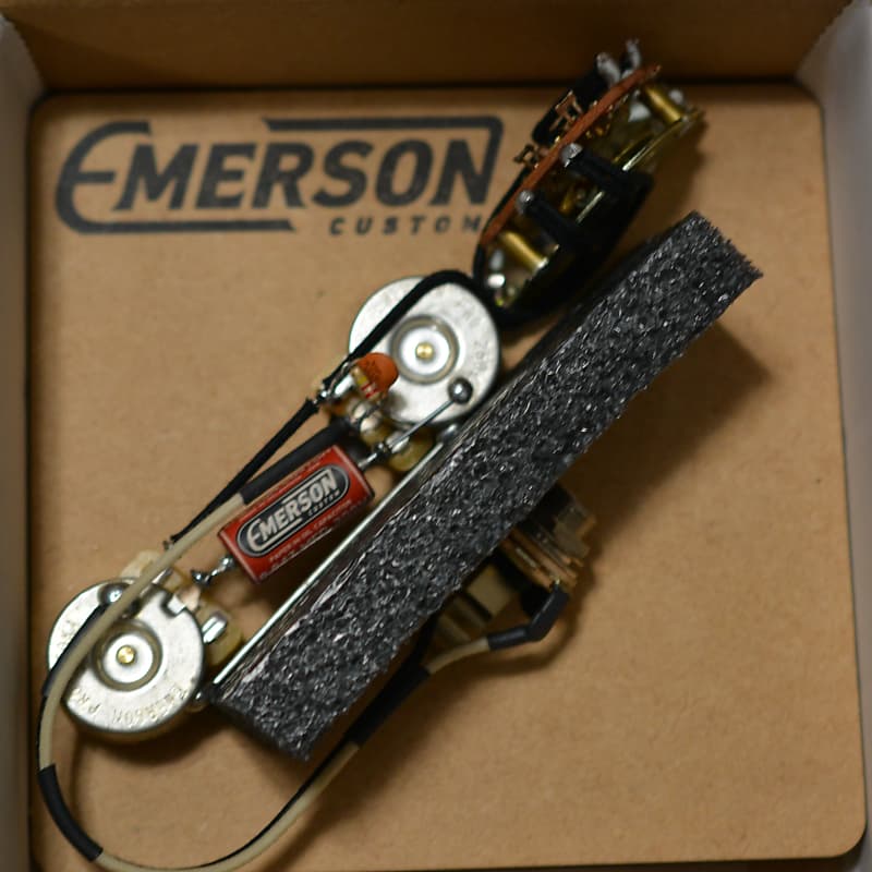 Emerson T3 250 3 Way Prewired Kit Fender Telecaster Guitar Reverb 7845