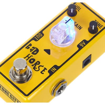 Tone City TC-T9 Bad Horse  | Boost / Overdrive mini effect pedal, True bypass. New with Full Warranty! image 12