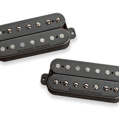 Seymour Duncan Nazgul Bridge & Sentient 6 String Zebra Black 