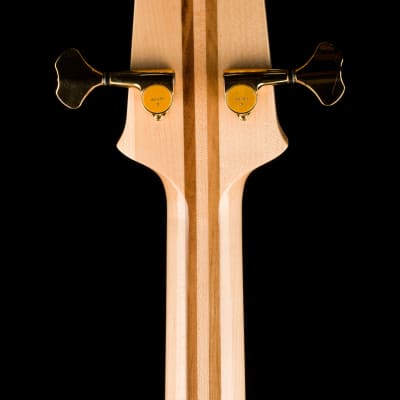 Aria Pro II SB-1000B Reissue 4-String Electric Bass Guitar Made in Japan Oak Natural with Gig Bag image 17