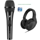 Sennheiser HD 200 & XS1 Vocal Mic - Package - Karaoke, Home Studio, Perfect with Warranty $ave $40