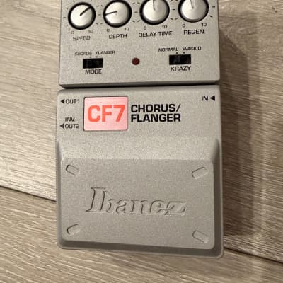 Reverb.com listing, price, conditions, and images for ibanez-cf7-chorus-flanger-pedal