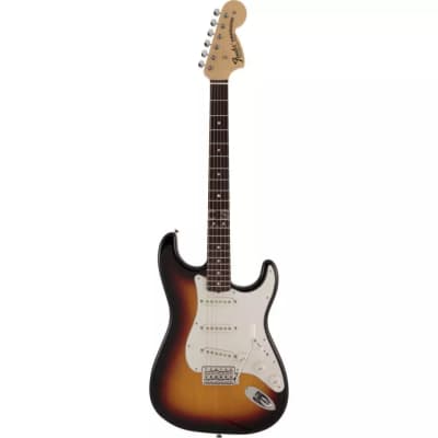 Fender Japan Traditional II Late 60s Stratocaster Electric Guitar, RW FB, 3-Tone Sunburst for sale
