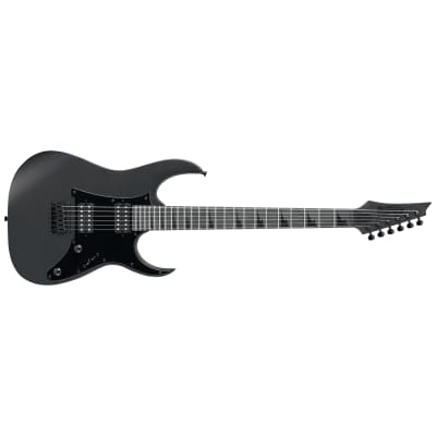 Ibanez RG Series RG5EX1 6 String Electric Guitar Black Flat Reverb