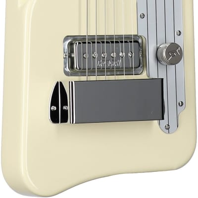 Gretsch G5700 Electromatic Lap Steel Guitar, Vintage White image 8