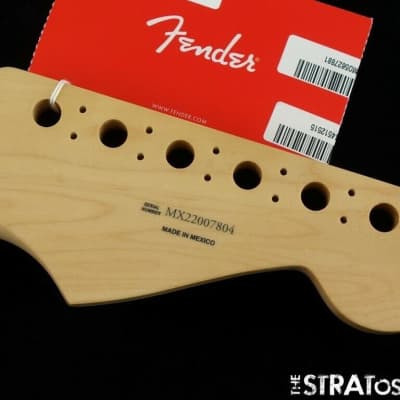 LEFTY Fender Player Stratocaster Strat NECK Modern C Shape Guitar Maple! image 6