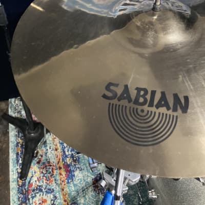 Russ McKinnon's (Barry Manilow, Tower of Power) Sabian 18" XSR Fast Crash Cymbal 1382g 1999 image 8