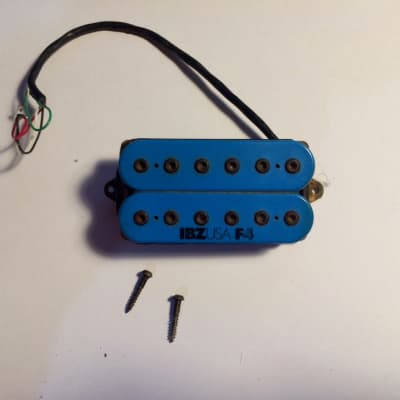 IBZ/USA (DiMarzio) F4 1990's Light Blue | Reverb