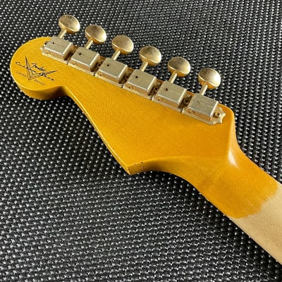 Fender Custom Shop Limited '62 "Bone Tone" Stratocaster, Journeyman Relic- Aged Aztec Gold (7lbs 1oz) image 11