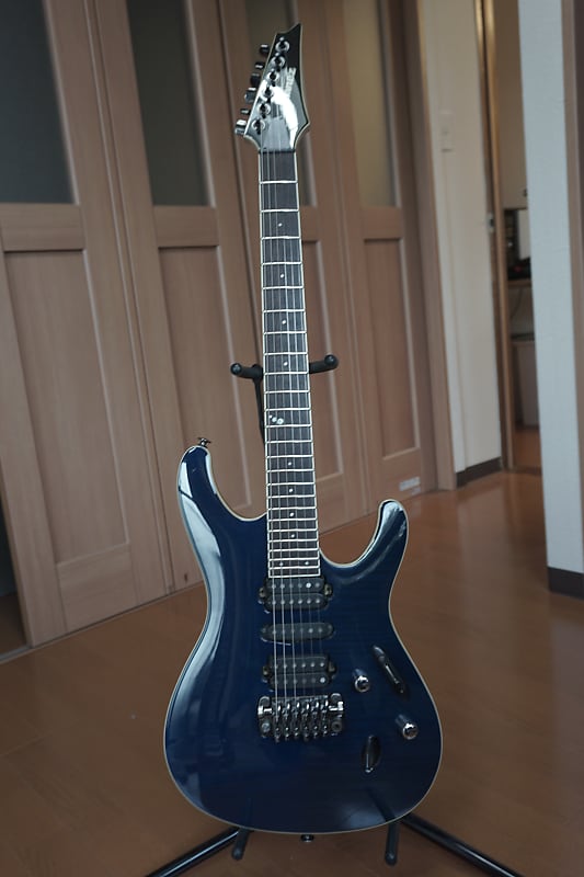 Ibanez SV5470 2010 (Natural Blue)NBL Reverb
