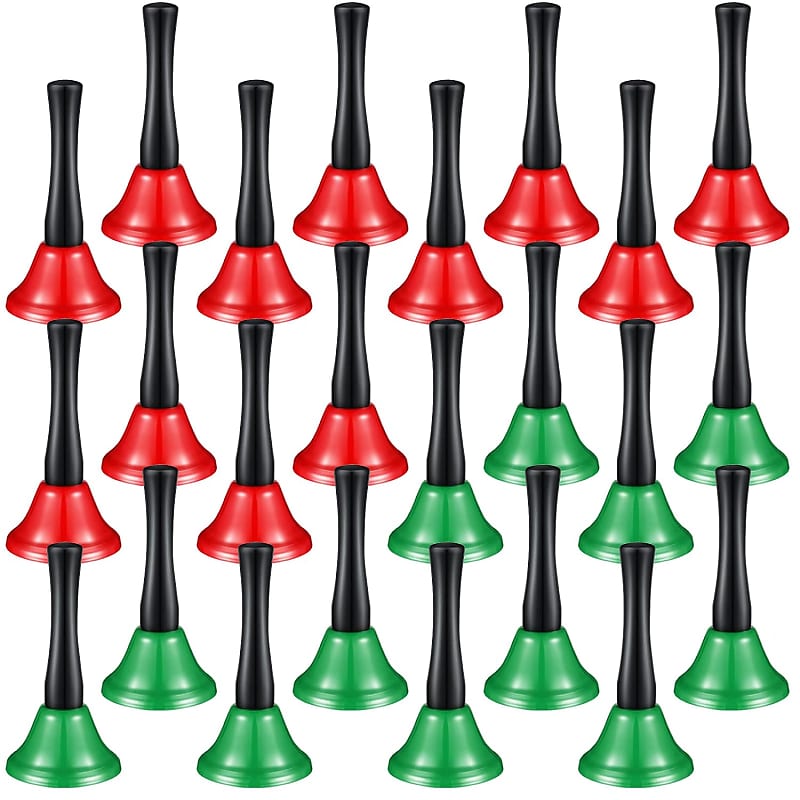 6 Pcs Metal Cowbells With Handle, Loud Cow Bells Noise Makers For Sporting  Events Football Games, School Cheering Hand Bell Percussion Musical  Instrument Cow Bell Alarm, Green (11.4 Inch)