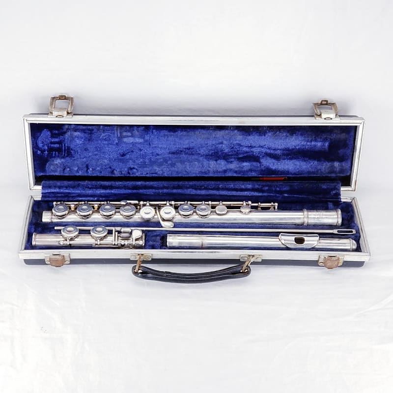 Selmer Elkhart Solid Silver Concert Flute S-1526 | Reverb