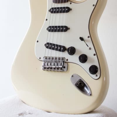 Squier Stratocaster CST-45 Olympic White JV Serial 1983 | Reverb