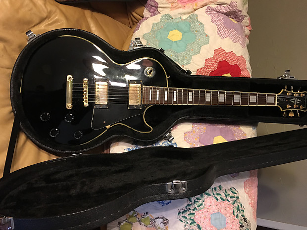 メンテ済 状態良好 Epiphone Les Paul CUSTOM 93年製 1993年製 Epiphone Les Paul Custom エピフォン - メルカリ