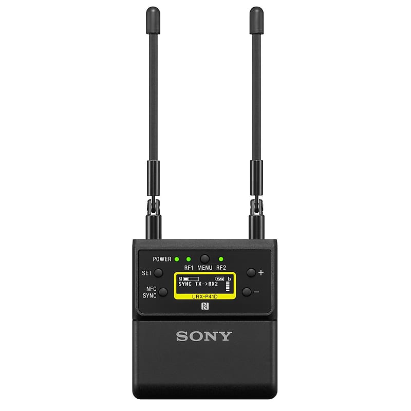 Sony UWP D27 Dual Channel Camera Mount Wireless Omni Lavalier