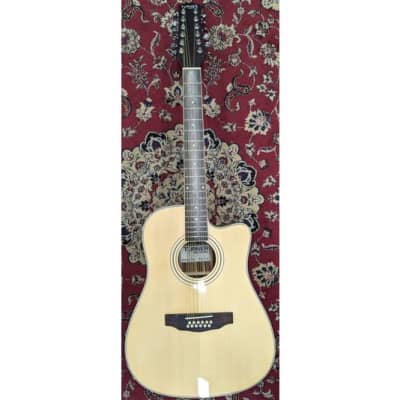 Turner 40CE 12-String Dreadnought Electro Acoustic Guitar image 14
