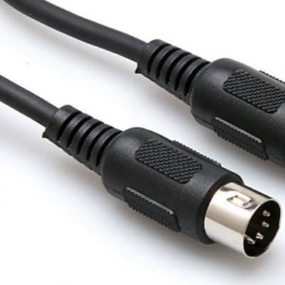 Hosa MIDI 5-Pin Standard Cable Black - 20' image 2