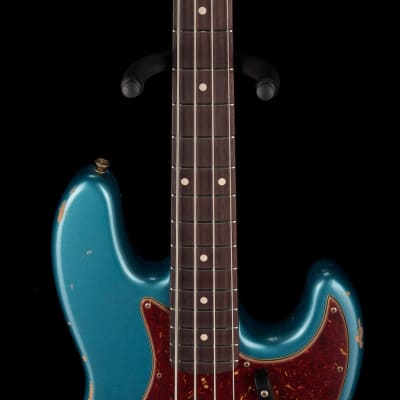Fender Custom Shop 1960 Jazz Bass Relic Aged Ocean Turquoise image 11