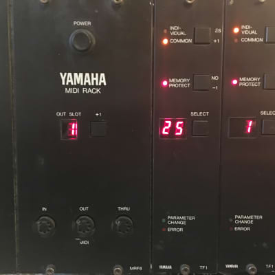 Yamaha TX816 - 8 DX7's in a rack - RECAPPED, NEW BATTERIES image 2