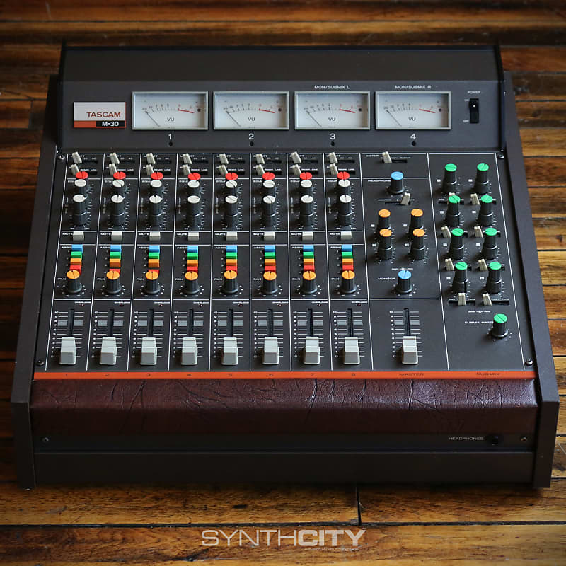 Tascam M-30 8-Channel Analog Mixer (Super Clean!) | Reverb
