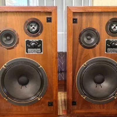 Vintage Kenwood KL-2080 2-Way Bookshelf Speakers Made in Japan