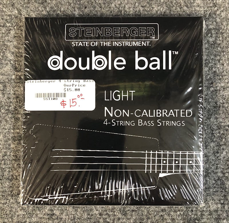 Steinberger Double Ball Light Non Calibrated 4 String Bass Reverb