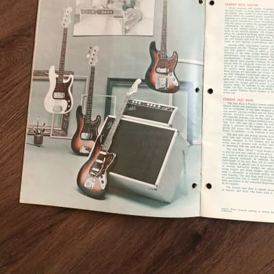 1961 - 1962 Fender Catalog Case Candy Brochure image 7
