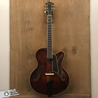 Eastman AR810CE Uptown Archtop Guitar Natural 2005 w/ HSC image 2