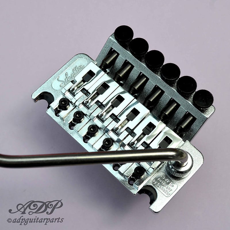 Schaller Left Handed Chrome Floyd Rose Tremolo, R2, block 42