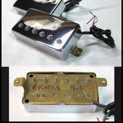 Coil Tap / Splitable or Single Conductor 5 Lead Chrome Humbucker Matched SET Free US Ship image 3