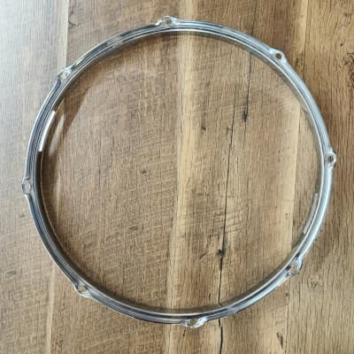 14" 8-Lug Chrome Resonate Side Snare Drum Hoop image 2