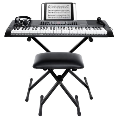 Alesis Harmony 61 MKII 61-Key Portable Keyboard with Built-In Speakers image 1
